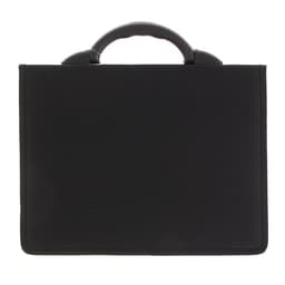 Портфель деловой 350×260×100 мм, текстильный, 2 отделения, «Приморск» чёрный, 1С111