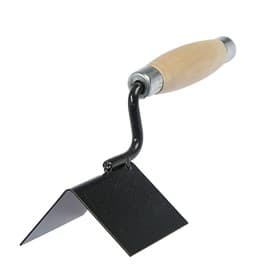 Кельма угловая ТУНДРА, внешняя, порошковая окраска, деревянная рукоятка, 60×60×80 мм