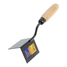 Кельма угловая ТУНДРА, внешняя, порошковая окраска, деревянная рукоятка, 60×60×80 мм