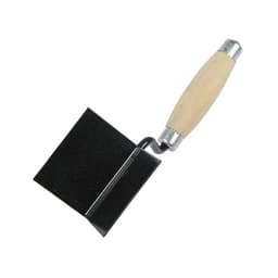 Кельма угловая ТУНДРА, внешняя, порошковая окраска, деревянная рукоятка, 60×60×80 мм