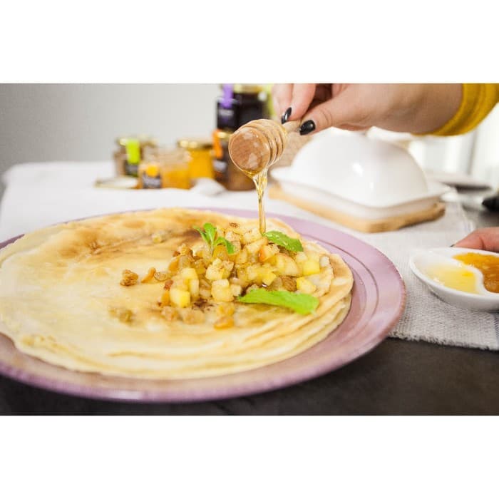 Ложка для мёда, дерево алтайская берёза, 13×2 см