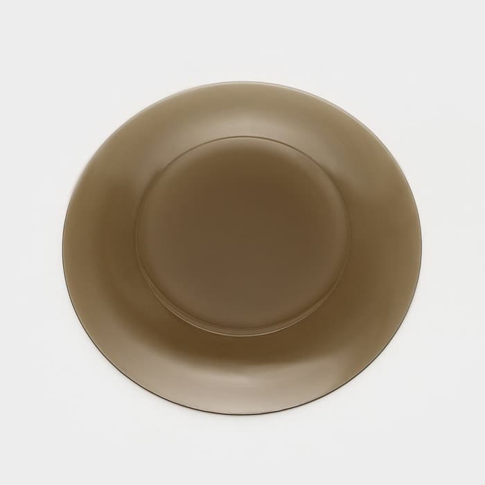 Тарелка обеденная Luminarc Ambiente Eclipse, d=25 см, стекло, коричневая