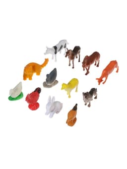 Набор животных «Весёлая ферма», 12 фигурок