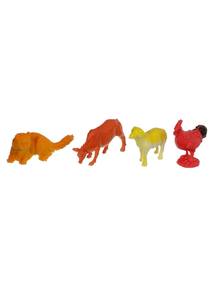 Набор животных «Весёлая ферма», 12 фигурок
