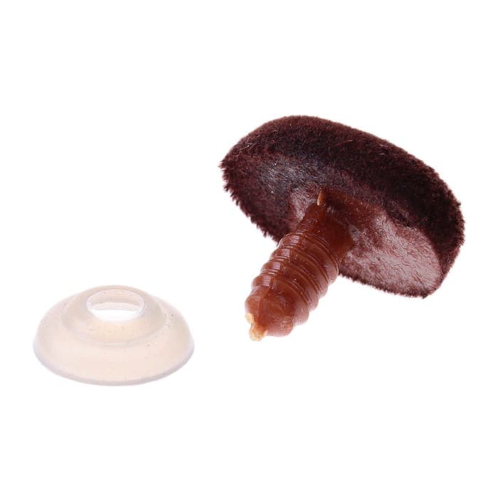 Носик винтовой с заглушкой, ворсистый, набор 2 шт., размер 1 шт.: 2.2×1.5 см