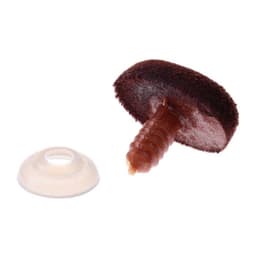 Носик винтовой с заглушкой, ворсистый, набор 2 шт., размер 1 шт.: 2.2×1.5 см