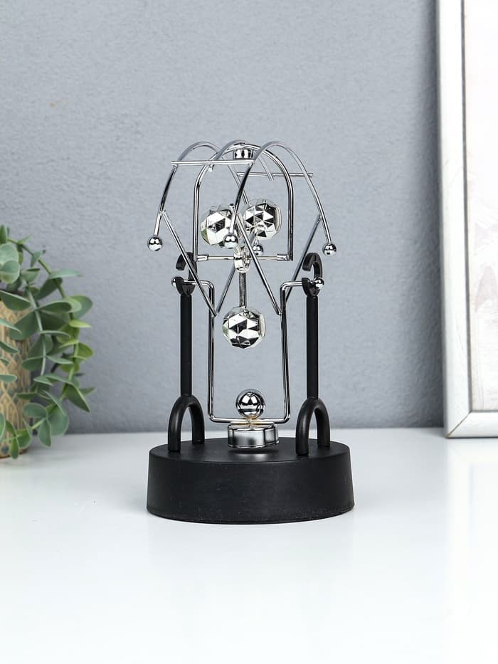 Маятник настольный антистресс «Вечный двигатель», 20×16×11 см, МИКС