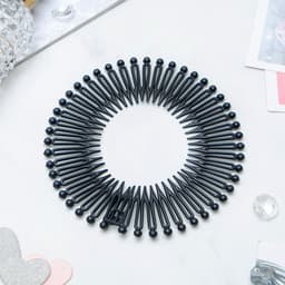 Гребень - ободок для волос «Классика», чёрный