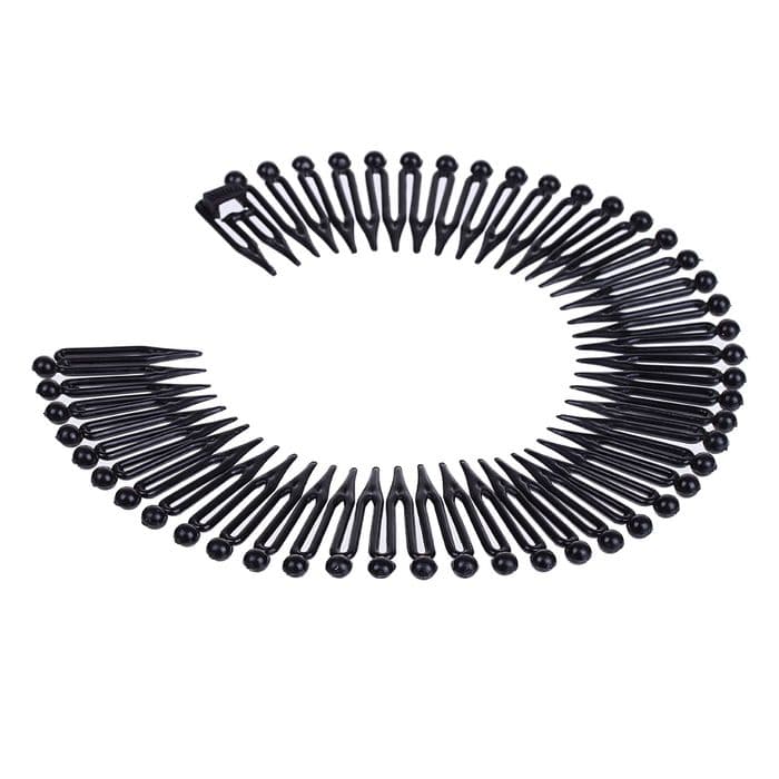 Гребень - ободок для волос «Классика», чёрный