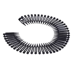 Гребень - ободок для волос «Классика», чёрный