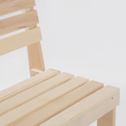 Скамейка из наличника, 119×50×90 см, липа, «Добропаровъ»