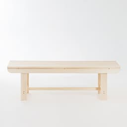 Лавка деревянная из наличника липы «Добропаровъ», 140×40×43.5 см, для бани, нагрузка до 160 кг