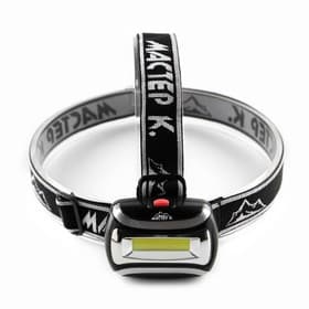 Фонарь налобный «Мастер К», 1 LED, от батареек 3×ААА, 5×7 см