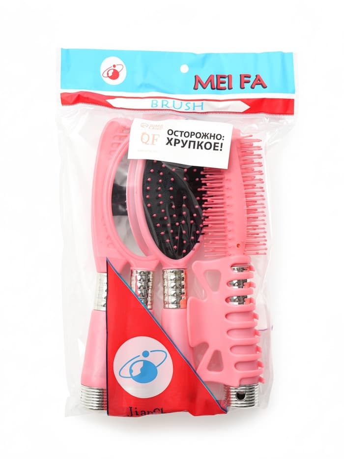 Набор парикмахерский, 20(±1) см, 5 предметов, МИКС