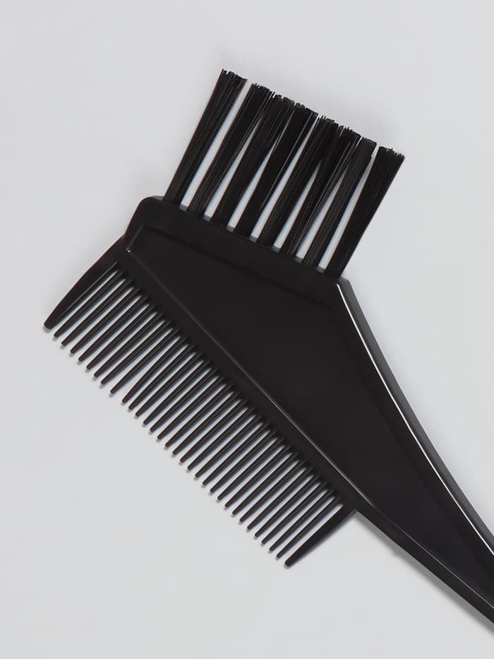 Расчёска для окрашивания, 20×6 см, чёрная