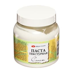 Паста текстурная ЗХК «Сонет», 220 мл, белая, тонкая, акриловая
