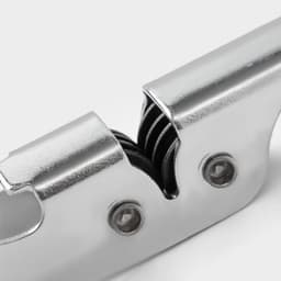 Открывашка с ножеточкой Доляна, 14 см, хромированная