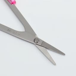 Ножницы маникюрные, с колпачком, прямые, 9.5 см, МИКС