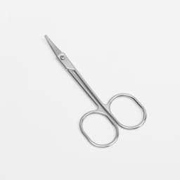 Ножницы маникюрные QF, для кутикулы, загнутые, узкие, 9 см