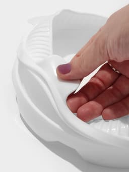 Форма для муссовых десертов и выпечки «Круг», 23.5×23.5 см, внутренний d=16 см, силикон, белая