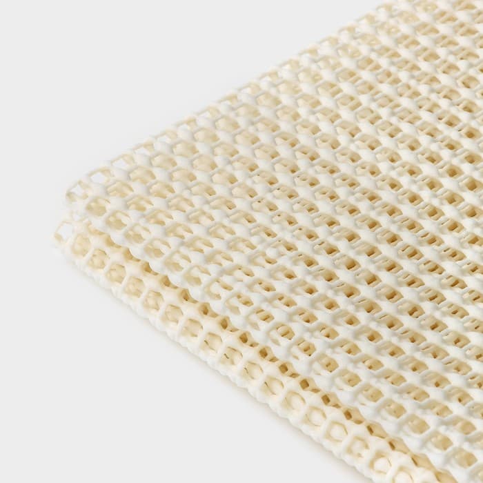 Подложка под ковёр противоскользящая Доляна, 45×120 см, бежевая