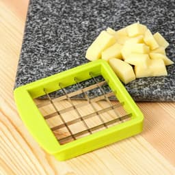 Овощерезка универсальная Доляна Fresh cook, 7 насадок, центрифуга для зелени, белая, зелёная