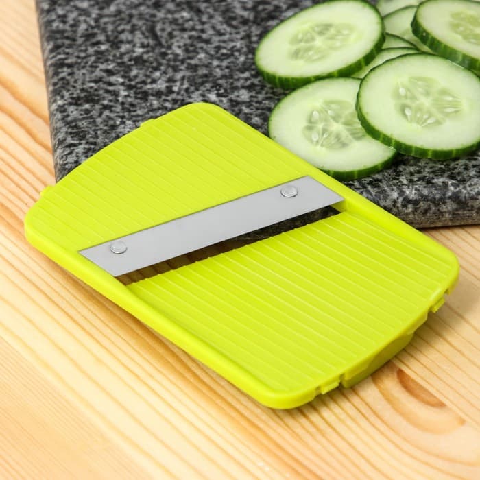 Овощерезка универсальная Доляна Fresh cook, 7 насадок, центрифуга для зелени, белая, зелёная