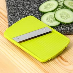 Овощерезка универсальная Доляна Fresh cook, 7 насадок, центрифуга для зелени, белая, зелёная