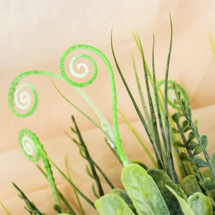 Букет искусственный «Травка с завитками», 30 см