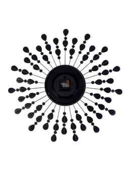 Часы настенные интерьерные «Лепестки», металл, бесшумные, плавный ход, d=59 см, циферблат d=22 см, от батарейки 1×АА