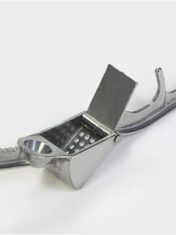Пресс для чеснока, алюминиевый, 5.5×16×3 см