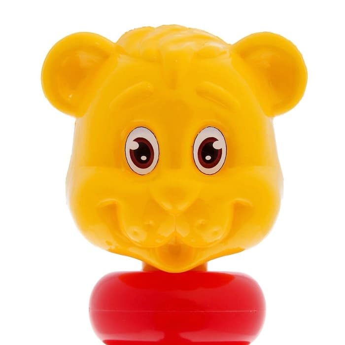 Пирамидка детская «Мишка», 7 колец