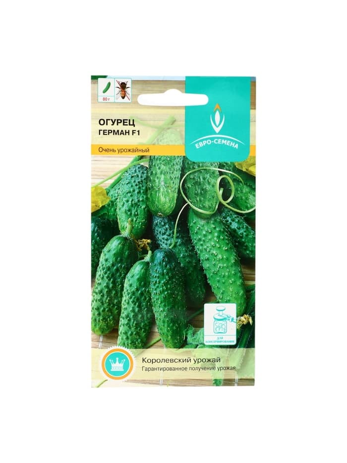Семена огурца «Герман», F1, 8 шт., «Евросемена»