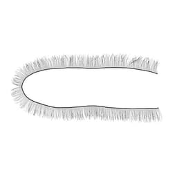 Ресницы для кукол, набор 2 шт., размер 1 шт. 20×1 см, чёрная