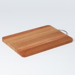 Доска разделочная Adelica, с металлической ручкой, 35×24×2 см, дерево бук