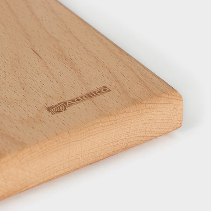 Доска разделочная Adelica «Профессиональная», 40×25×2.5 см, дерево бук