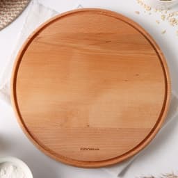 Доска для пиццы Доляна, d=34 см, дерево массив бука