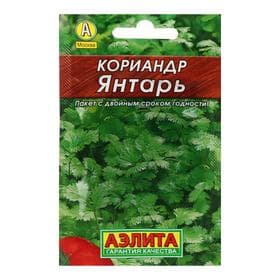 Семена Кориандр «Янтарь», пряность, 3 г, «Аэлита»