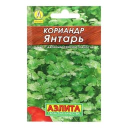 Семена Кориандр «Янтарь», пряность, 3 г, «Аэлита»