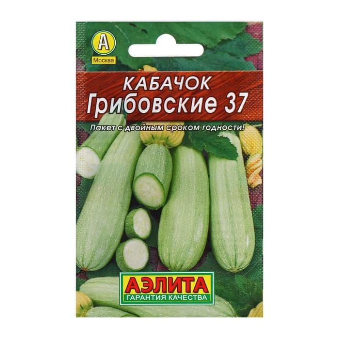 Семена Кабачок белоплодный «Грибовские 37», 8 шт., «Аэлита»