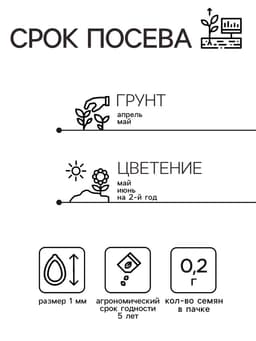 Семена цветов Аквилегия "Райские птицы", 0,2 г