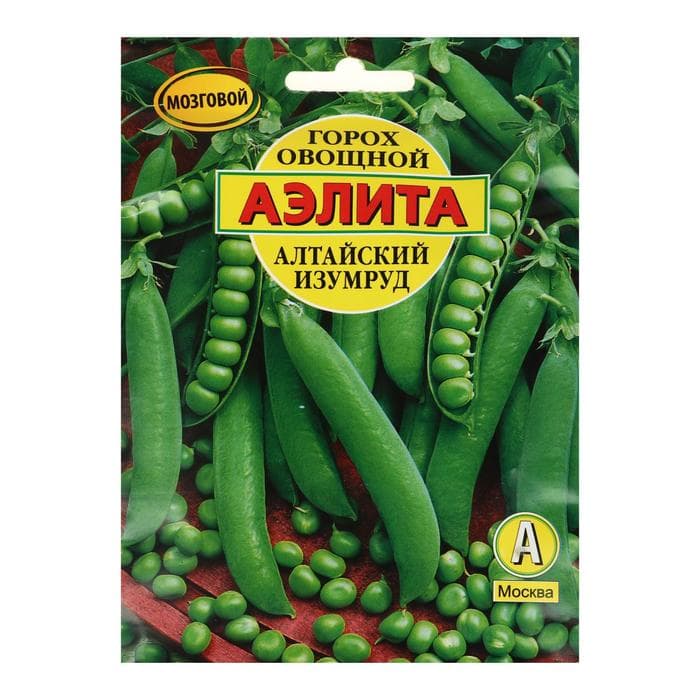 Семена Горох овощной «Алтайский изумруд», лущильный, 25 г, «Аэлита»