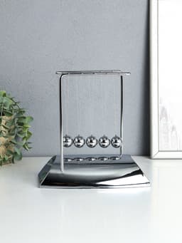 Маятник настольный антистресс «Шары Ньютона. Колыбель техно», хром, 19×19×10 см