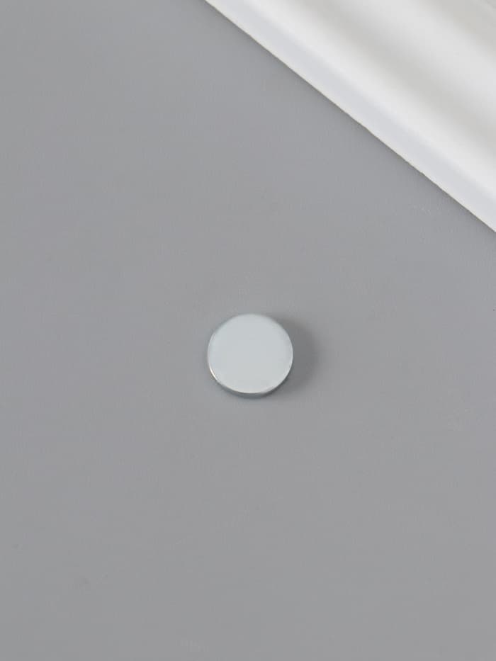 Магнит технический неодимовый (магнитит на обе стороны), серебристый, 10×2 мм