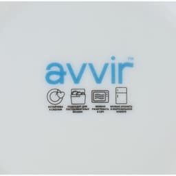 Десертная тарелка Avvir «Винтаж», d=17.5 см, стеклокерамика, белая