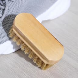 Щетка для обуви, 9×3.5 см, натуральная щетина