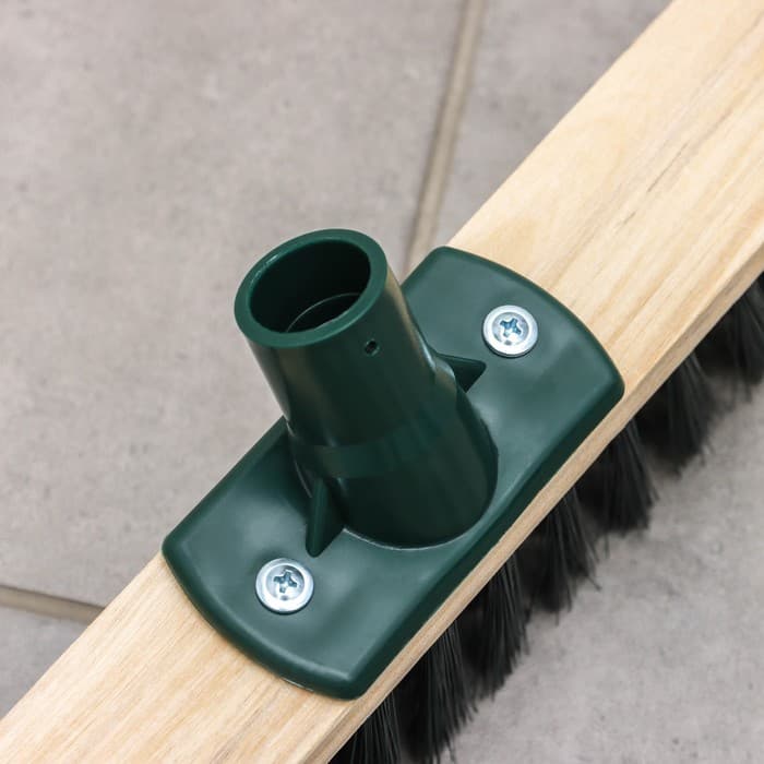 Щётка для подметания пола «Метро», 30×5 см, усиленный угловой резьбовой держатель