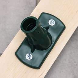 Щётка палубная, 21.5×8 см, усиленный угловой держатель с резьбой