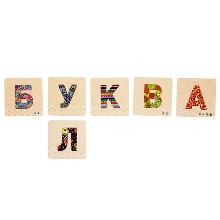 Настольная игра Банда умников «Зверобуквы»