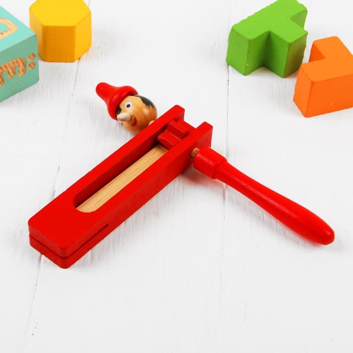 Игрушка музыкальная Лесная мастерская «Трещотка», МИКС